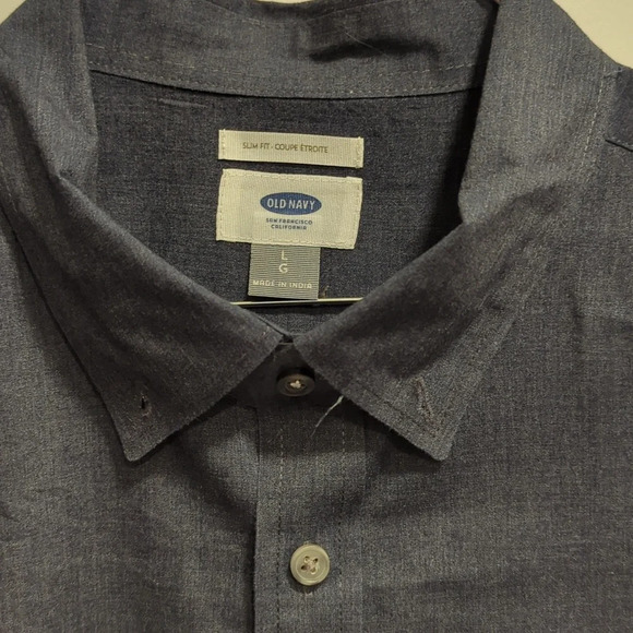 Mens slim fit oxford button down shirt - Picture 2 of 6